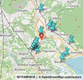 Mappa SS629, 21023 Besozzo VA, Italia (1.56357)