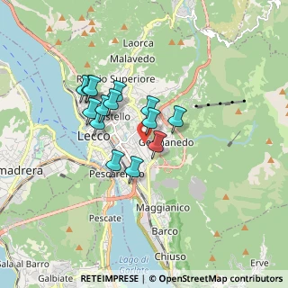 Mappa Via Belfiore, 23900 Lecco LC, Italia (1.34)