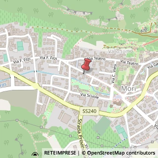Mappa Via Giuseppe Garibaldi, 37, 38065 Mori, Trento (Trentino-Alto Adige)