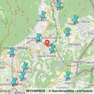 Mappa Via Cantello, 21051 Arcisate VA, Italia (2.97583)