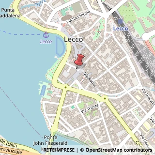 Mappa Piazza Giuseppe Garibaldi, 4, 23900 Lecco, Lecco (Lombardia)