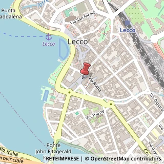Mappa Piazza Giuseppe Garibaldi, 3, 23900 Lecco, Lecco (Lombardia)