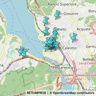 Mappa Piazza Giuseppe Garibaldi, 23900 Lecco LC, Italia (0.54125)