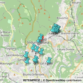 Mappa Via Alessandro Magnasco, 21056 Induno Olona VA, Italia (1.70056)