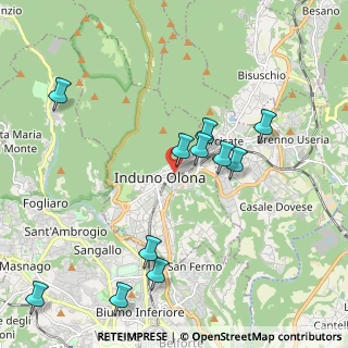 Mappa Via Alessandro Magnasco, 21056 Induno Olona VA, Italia (2.15)