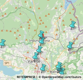 Mappa Via Alessandro Magnasco, 21056 Induno Olona VA, Italia (6.092)