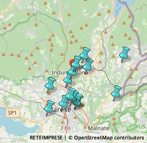 Mappa Via Alessandro Magnasco, 21056 Induno Olona VA, Italia (3.15786)