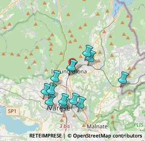 Mappa Via Alessandro Magnasco, 21056 Induno Olona VA, Italia (3.33231)