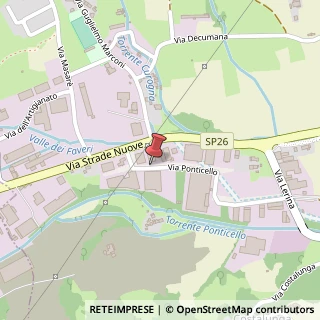Mappa Via Ponticello, 36, 31034 Cavaso del Tomba, Treviso (Veneto)