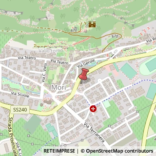 Mappa Via G. Marconi, 18, 38065 Mori, Trento (Trentino-Alto Adige)