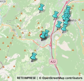 Mappa Via Guglielmo Marconi, 38065 Mori TN, Italia (4.06063)