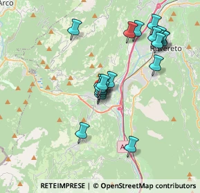 Mappa Via Gerole, 38065 Mori TN, Italia (3.491)