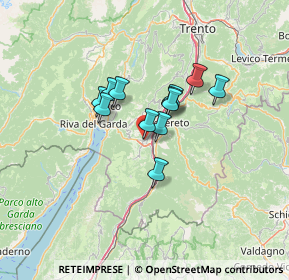 Mappa Via Guglielmo Marconi, 38065 Mori TN, Italia (8.73167)