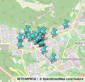 Mappa Via Guglielmo Marconi, 38065 Mori TN, Italia (0.279)