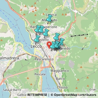 Mappa Via Francesco Baracca, 23900 Lecco LC, Italia (1.01364)