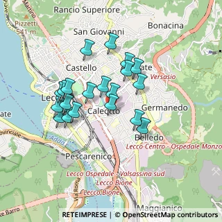 Mappa Via Francesco Baracca, 23900 Lecco LC, Italia (0.75)