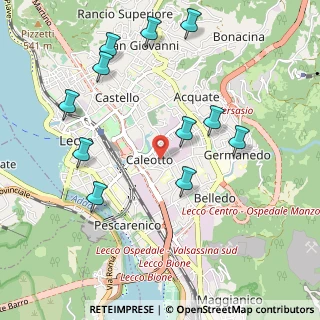 Mappa Via Francesco Baracca, 23900 Lecco LC, Italia (1.10182)