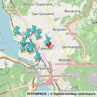 Mappa Via Francesco Baracca, 23900 Lecco LC, Italia (0.93)