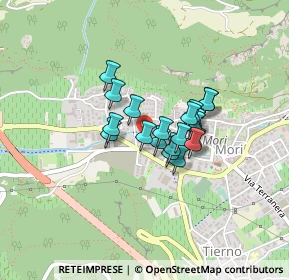 Mappa Via del Garda, 38065 Mori TN, Italia (0.267)