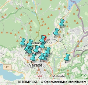 Mappa Via Gritti, 21056 Induno Olona VA, Italia (3.14118)