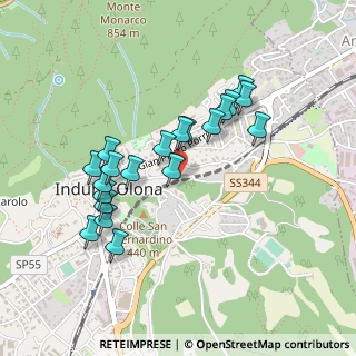 Mappa Via Gritti, 21056 Induno Olona VA, Italia (0.419)