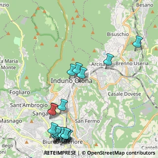 Mappa Via Gritti, 21056 Induno Olona VA, Italia (2.852)