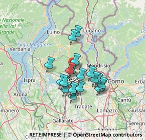 Mappa Via Gritti, 21056 Induno Olona VA, Italia (10.3895)