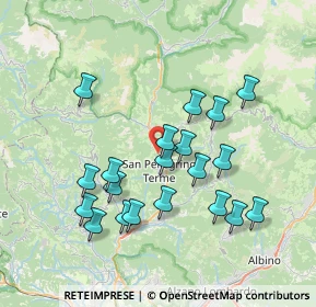 Mappa Via San Rocco, 24016 San Pellegrino Terme BG, Italia (7.11)