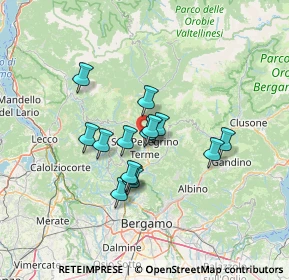 Mappa Via San Rocco, 24016 San Pellegrino Terme BG, Italia (10.13357)