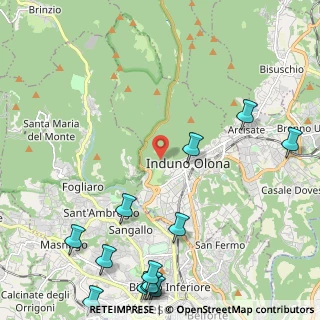 Mappa Viale Valganna, 21056 Induno Olona VA, Italia (3.16538)