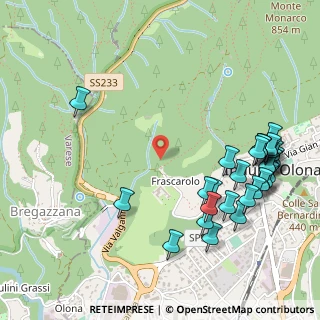 Mappa Viale Valganna, 21056 Induno Olona VA, Italia (0.63833)