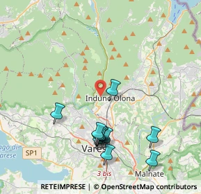 Mappa Viale Valganna, 21056 Induno Olona VA, Italia (4.13583)