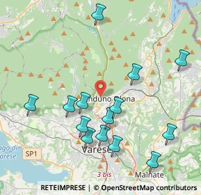 Mappa Viale Valganna, 21056 Induno Olona VA, Italia (4.19929)