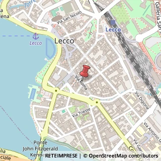Mappa Via Roma, 73, 23900 Lecco, Lecco (Lombardia)