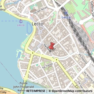 Mappa Via Roma, 74, 23900 Lecco, Lecco (Lombardia)