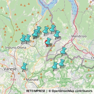 Mappa Via Conti Nando, 21059 Viggiù VA, Italia (3.22923)