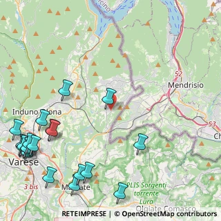 Mappa Via Conti Nando, 21059 Viggiù VA, Italia (6.423)