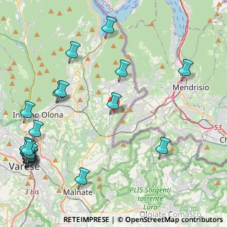 Mappa Via Conti Nando, 21059 Viggiù VA, Italia (6.047)