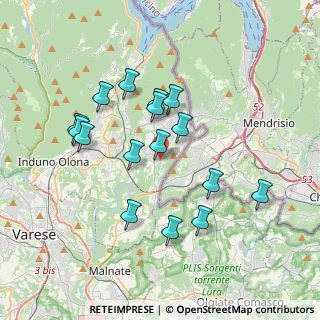 Mappa Via Conti Nando, 21059 Viggiù VA, Italia (3.37063)