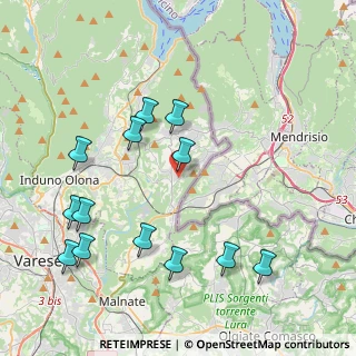 Mappa Via Conti Nando, 21059 Viggiù VA, Italia (4.51615)