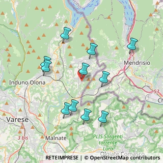 Mappa Via Conti Nando, 21059 Viggiù VA, Italia (3.72818)
