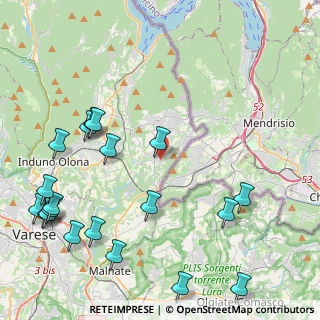 Mappa Via Conti Nando, 21059 Viggiù VA, Italia (5.642)