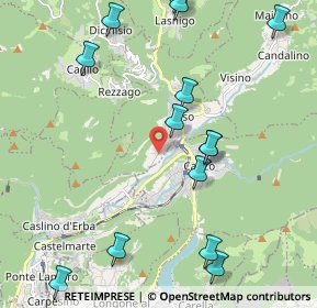 Mappa Via Per Caslino, 22033 Asso CO, Italia (2.51143)