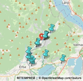 Mappa Via Per Caslino, 22033 Asso CO, Italia (2.86833)