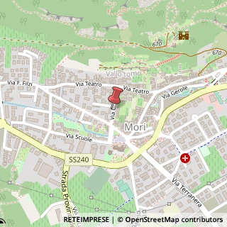 Mappa Via Viesi, 39, 38065 Mori, Trento (Trentino-Alto Adige)