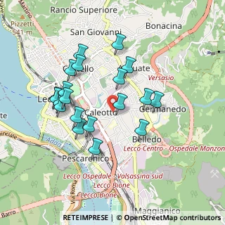 Mappa Via Valle del Pieno, 23900 Lecco LC, Italia (0.852)
