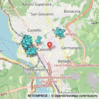 Mappa Via Valle del Pieno, 23900 Lecco LC, Italia (0.9805)