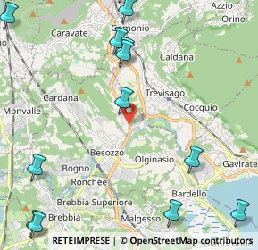 Mappa Via Giovanni Pascoli, 21023 Besozzo VA, Italia (3.10714)