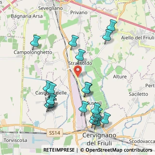 Mappa Via Palmanova, 33052 Cervignano del Friuli UD, Italia (2.264)
