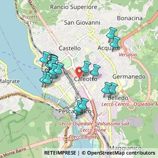 Mappa Via Guglielmo Marconi, 23900 Lecco LC, Italia (0.8495)